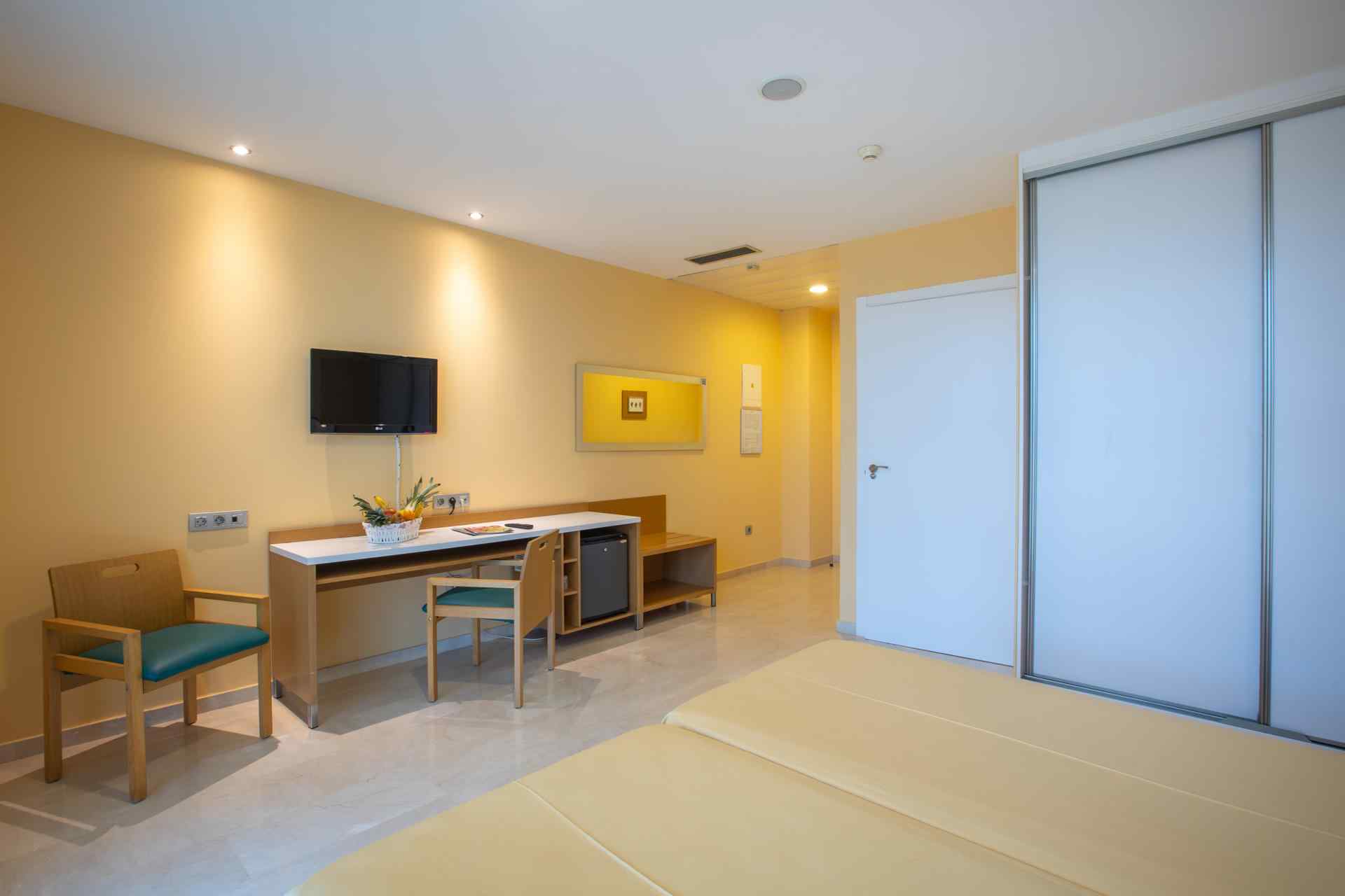 Habitación sin balcón.